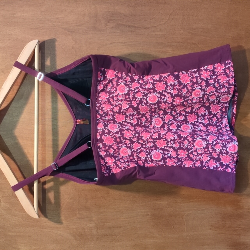 L.L. Bean Tankini Top Size 4 - Picture 3 of 6